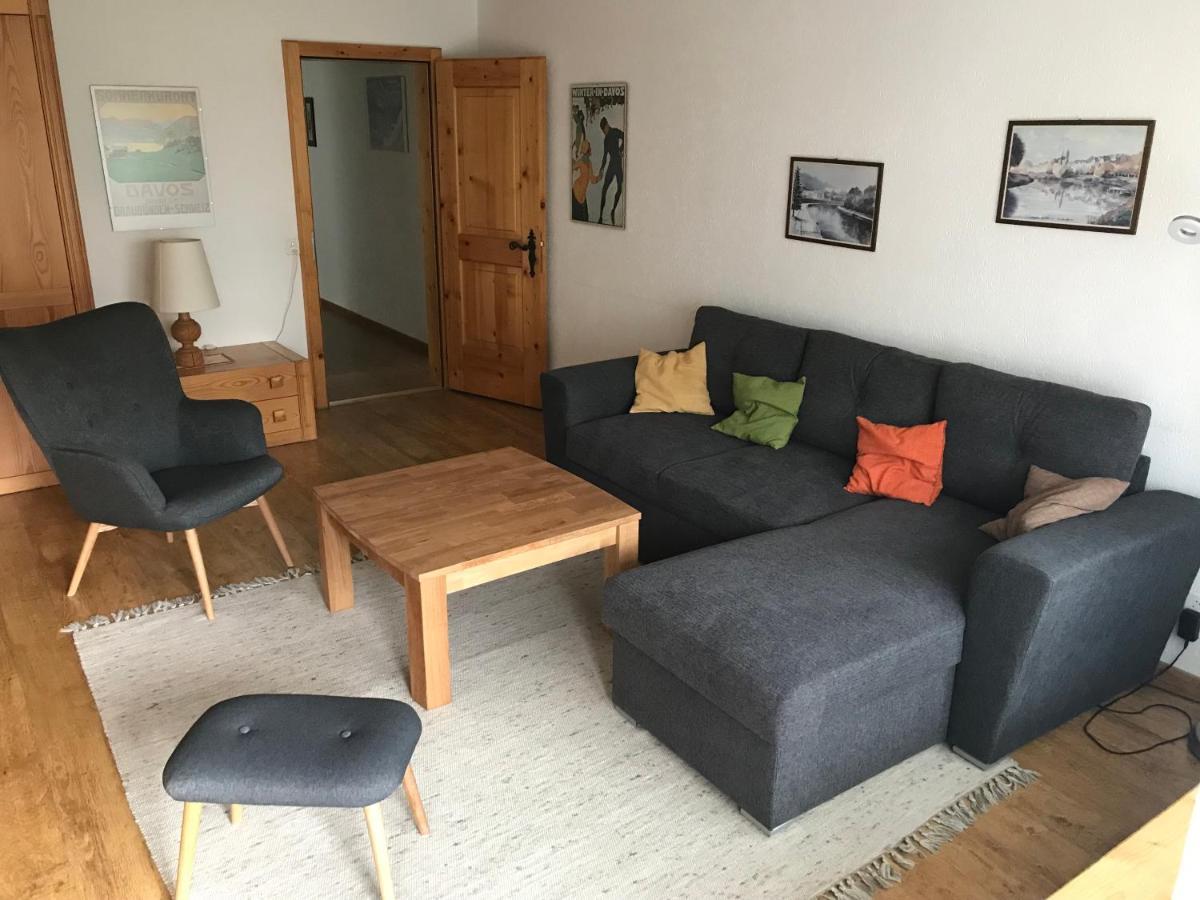 Ferienwohnung In ดาวอส ภายนอก รูปภาพ